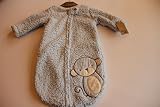 Chick Pea Swaddle Bag Sherpa Blue Puppy 0-3 Months by Chick Pea