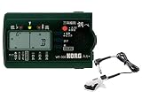 KORG (コルグ) 三味線 専用チューナー 調べ WT-30S + コンタクトマイク CM-300-WHBK セット
