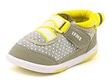 [イフミー] IFME 女の子 男の子 キッズ ベビー 子供靴 運動靴 通学靴 ベビーシューズ スニーカー ストラップ 屈曲性 履きやすい 土踏まず形成 22-6701 グレー 15.0cm