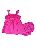 スイートハートローズInfant GirlsピンクLacyドレスサンドレスおむつカバー2 pcセット US サイズ: 18 Months カラー: ピンク