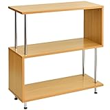 タンスのゲン ジグザグラック 2段 幅80cm オープンラック ナチュラル 39100013 NA