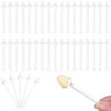 鼻毛ワックス脱毛用スティック 鼻毛ワックススティック 50本入り 使い捨て脱毛ロッド 鼻洗浄 鼻毛除去ツール 男女兼用 自宅 セルフ
