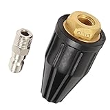 Flameer ターボ　ノズル　3600 PSI　高圧洗濯機用　クイックコネクト　スプレー　回転　2.5/3.0/ 3.5/4.0/4.5 GPM　高効率　 - 3.0GPM