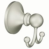 CSI DonnerDN8203BNBrushed Nickel Double Robe Hook-BN DOUBLE ROBE HOOK (並行輸入品)