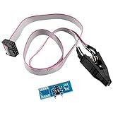 SUNKEE Soic8 Sop8 Flash Chip Ic Test Clips Socket Adpter Bios/24/25/93 Programmer by SUNKEE