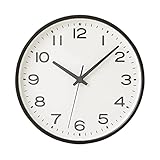 無印良品 アナログ時計・大 ブラック MJ-ACLBK2 44275696