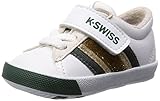[ケイスイス] K-SWISS キッズシューズ KS CHI121 KS CHI121 W/GREEN (ホワイト/グリーン/13.5)