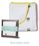 エイデンアンドアネイ ミニブランケット 厚手 おくるみ ドリームブランケット 出産祝い ガーゼケット 【並行輸入品】 Mod about baby