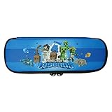 ケイカンパニー フルオープンポーチ ブルー H50×W216mm×75mm MCL-FO-BL