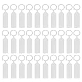 ゴシレ Gosear 100 PCS のプラスチック防水庭の植物の木の花ぶら下げラベルタグ標識植物看板プラグ白