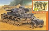 プラッツ ドラゴン 1/35 WW2 ドイツ IV号戦車E型 潜水戦車仕様 マジックトラック/アルミ砲身/金属砲弾/導線牽引ケーブル/フィギュア4体付属 豪華仕様 プラモデル DR6402SP (戦車)