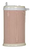 Glenna Jean Remember My Love Ubbi Diaper Pail Cover Pink Pintuck [並行輸入品]