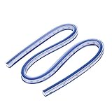 Tuankay 自在曲線定規 ルール 測定 センチ目 尺目 兼用 クラフト ツール 木工 建設 図面 4サイズ