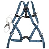 シモン　フルハーネス型安全帯【安全帯】（巻取式胴ベルト型・1本つり専用・1個入り）《002-SH-808》