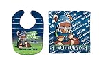 NFLシアトルシーホークスすべてPro Baby Bib and Burp Rag