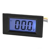 SODIAL(R) パネルマウントLCDディスプレー電圧測定電圧計AC 0-200V