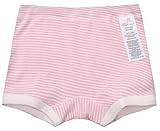 Plus Nao(プラスナオ) 男の子用パンツ 女の子用パンツ ボックスパンツ ボクサーパンツ インナー 下着 肌着 子供用 キッズパンツ プリント 100 ピンク【ボーダー】