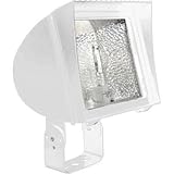 RAB Lighting FXLH250TPSQW Flexflood Pulse Start Metal Halide Floodlight with Trunnion mounting Brack