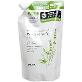 【サラヤ】 ウォシュボン ハーバル薬用ハンドソープ 詰替用 ５００ｍｌ ×１０個セット