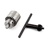 uxcell　0.3-4mm 容量　スパナキーレステーパ　チャックボアドリル　キーハーバー付き