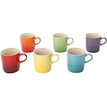 確認用　マグカップ Amazon.co.jp: ル・クルーゼ(Le Creuset) マグカップ 200ml 6個