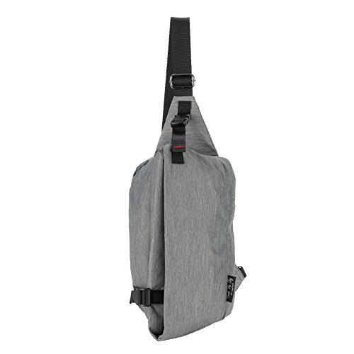 TouchTheSky 撥水 ナイロン ボディバッグ 斜めがけ 大容量 軽量 メンズ レディース