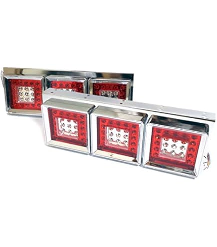 Amazon | 24Vトラック用テールランプ3連 LED 日野 テールランプ 3連