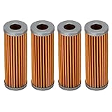 Notonparts 4個 15231-43560 燃料フィルター 1T021-43560 クボタトラクター B1550 B1750 B2150 B2710 B7100 G4200 G5200 G6200 交換用 15231-440 3562 14301-12470 120-670。