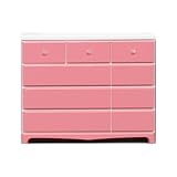 アルファタカバベビータンスシリーズパレット115cm幅4段ライトピンク