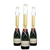 光る シャンパンLED スティック Party盛上げ必須グッズ パーティーグッズ 光るボトル パーティーグッズ led champagne ledスティックライト (SILVER（銀）)