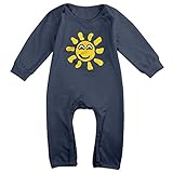 可愛い 子供 サニースマイル カートゥーン 子供服 カジュアル Navy Size 24 Months