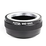 focusfoto Fotgaアダプターリングfor m42 42 mmスクリューマウントレンズをOlympus PENとPanasonic Lumix DMC - Micro Four Thirds ( MFT m4 / 3マウントミラーレスカメラボディ