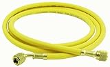 Uniweld H5SMBY Soft Magic Barrier Charging and Vacuum Hose for HVACR System Service with 45-Degree A