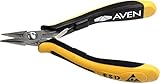 Aven 10843 Accu-Cut Chain Nose Pliers, 4-1/2' Smooth, Short Jaw [並行輸入品]