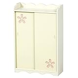 トイレ 収納 棚 ラック トイレ の 小物 を 清潔 スッキリ まとめて 収納 シンプル で 落ち着いた 色合い WOOD PRODUCTS トイレラック 幅40 クリーム