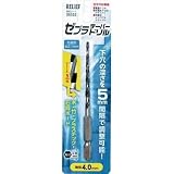 ミツトモ製作所:RELIEF ゼブラテーパードリル 4.0mm 26332 型式:26332