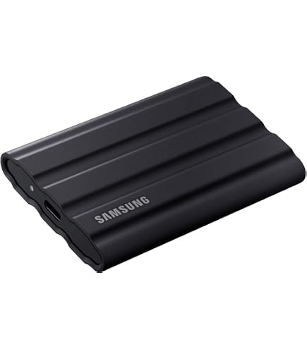 Amazon | Samsung T7 Shield 1TB 外付けSSD 最大転送速度1,050MB/秒
