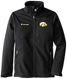 NCAA Iowa Hawkeyes Collegiate Ascender Softshellジャケット L ブラック
