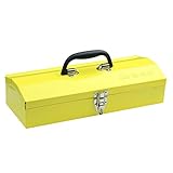 Flameer 作業用　家庭用　ツールボックス　工具箱　修理工具　多機能　コンパクト　黄色　