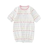 (チャックル) chuckle プリント新生児ツーウェイオール【50cm】 ピンク 50cm P5137-50-20