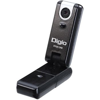 Digio2 UVC対応リアル130万画素超小型スティックPCカメラ ブラック MCM-14BK