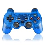 【K&SGAMER】PS2 無線 コントローラー プレイステーション2 対応 アナログコントローラ (クリアパープル.)