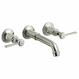 Axor 16534001 Montreux Wall-Mounted Widespread Faucet Trim with Lever Handle in Chrome [並行輸入品]