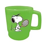 スヌーピー　プラマグ　TENNIS　10842【SNOOPY　マグカップ　コップ　プラスチック　PEANUTS】