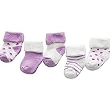 Leekey SOCKSHOSIERY ユニセックス・ベビー カラー: パープル