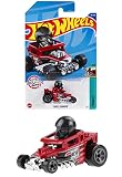 ホットウィール(Hot Wheels) ベーシックカースカル・シェイカー 【3才~】 HHF29 レッド 1/64
