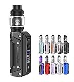 ギークベイプ Aegis Solo 3 (S100)スターターキット with Z Subohm 2021 Tank 5.5ml イージス ソロ3 電子タバコ Vape ベイプ (Dark Gray)