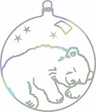 ミミ・ルゥ レインボーボール・クマ シルバー ART0040