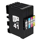 インクのチップス リコー用 互換インク SGカートリッジ GC41K GC41C GC41M GC41Y 4色セット Mサイズ
