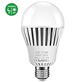 Minger　LED電球　明かりセンサー付　常夜灯　12W/白熱電球100W形相当　1200lm　口金E26/E27　自動点灯/消灯　電球色